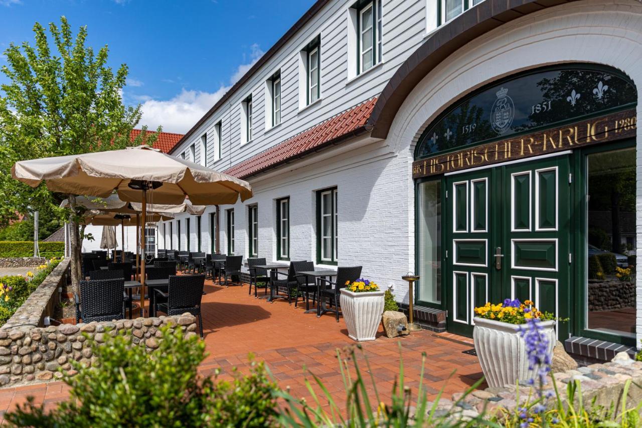 Hotel Historischer Krug Oeversee Exteriör bild