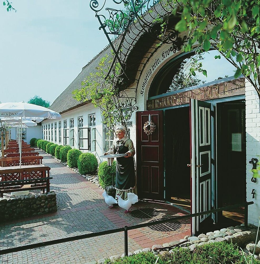 Hotel Historischer Krug Oeversee Exteriör bild