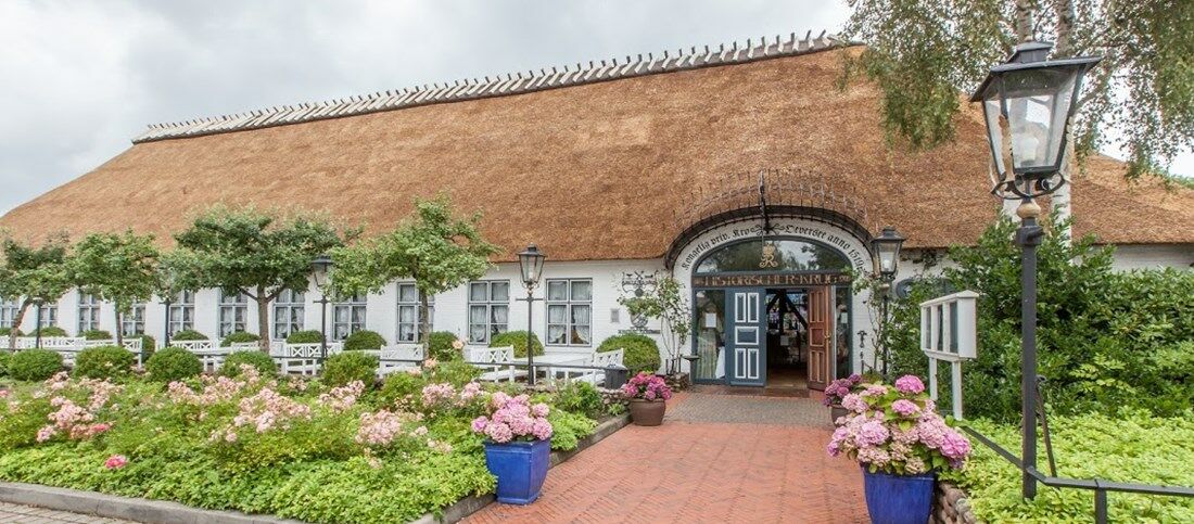 Hotel Historischer Krug Oeversee Exteriör bild